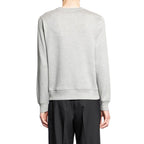 Valentino Gray Cotton Sweatshirt Valentino