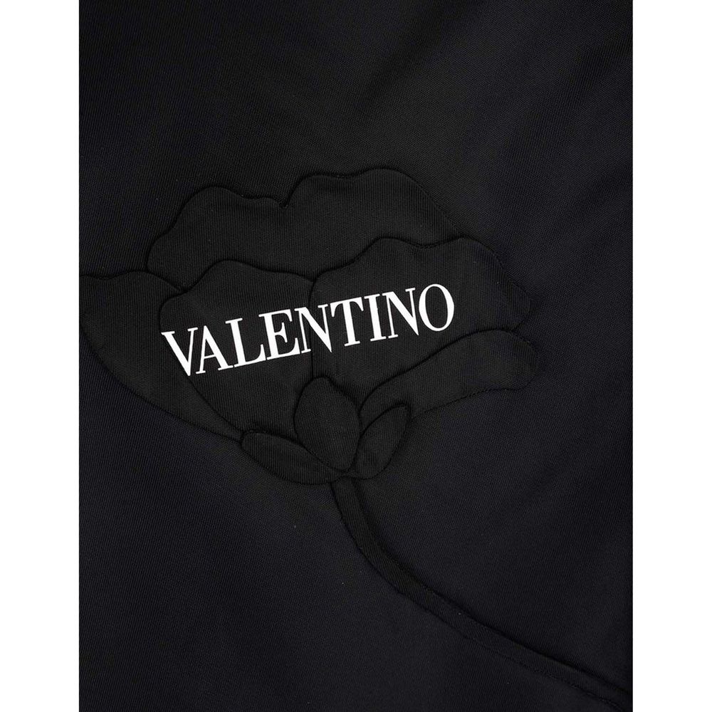 Valentino Black Nylon Bermuda Shorts Valentino