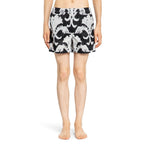 Valentino Black Polyamide Shorts Valentino