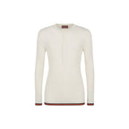 Gucci White Silk T-Shirt Gucci