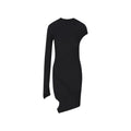 Balenciaga Black Polyester Casual Dress Balenciaga