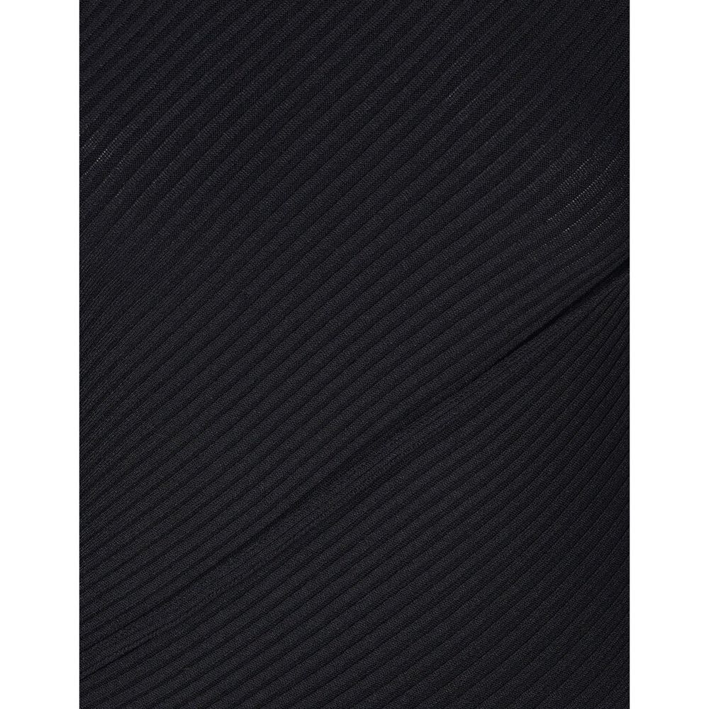 Balenciaga Black Polyester Casual Dress Balenciaga