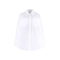Valentino White Cotton Casual Dress Valentino