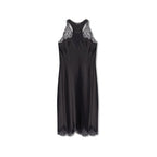 Balenciaga Black Acetate Casual Dress Balenciaga