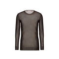 Valentino Brown Silk Sweatshirt Valentino