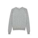 Saint Laurent Gray Cashmere Sweater Saint Laurent