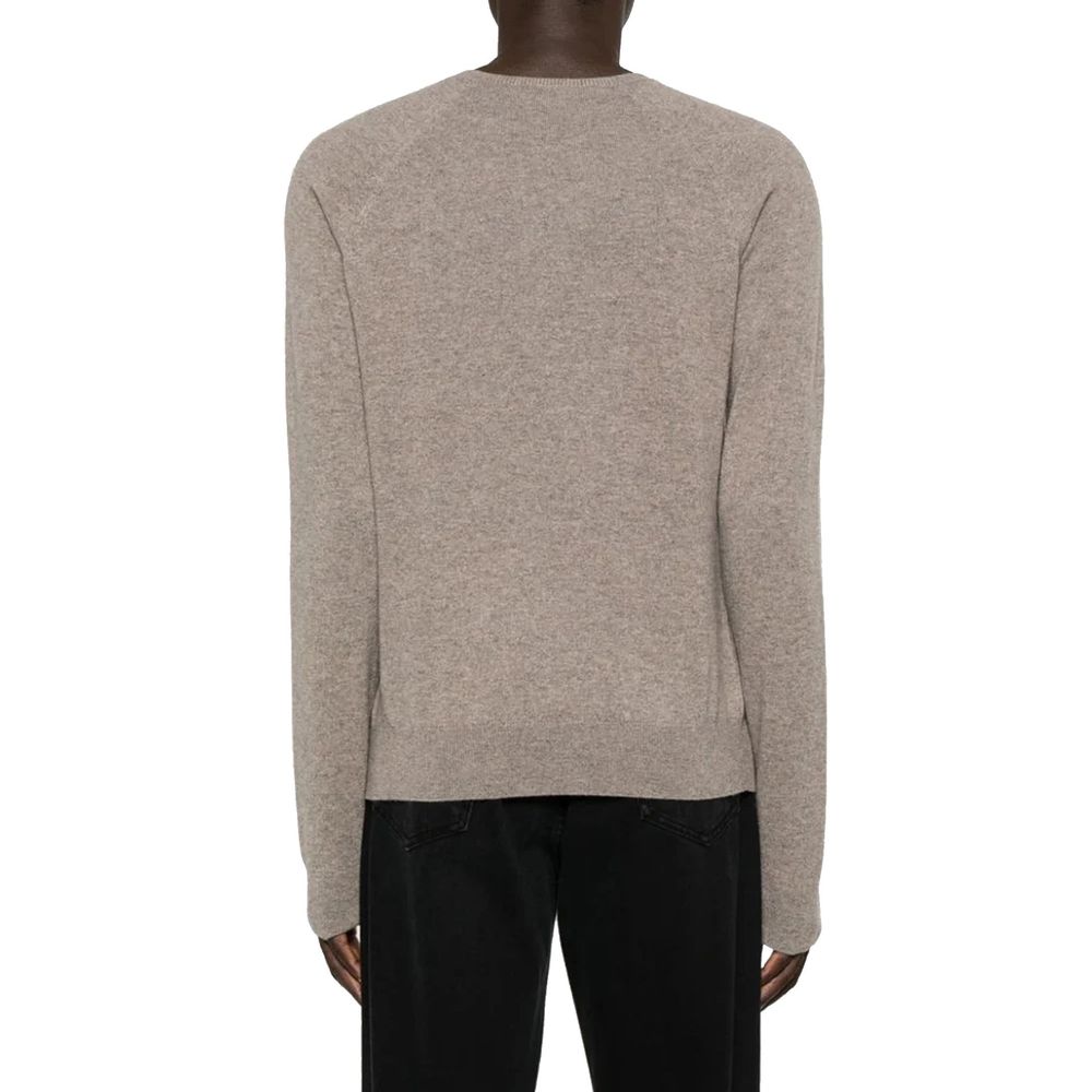 Saint Laurent Brown Cashmere Sweater Saint Laurent
