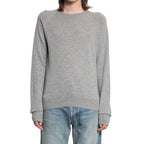 Saint Laurent Gray Cashmere Sweater Saint Laurent