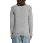 Saint Laurent Gray Cashmere Sweater Saint Laurent