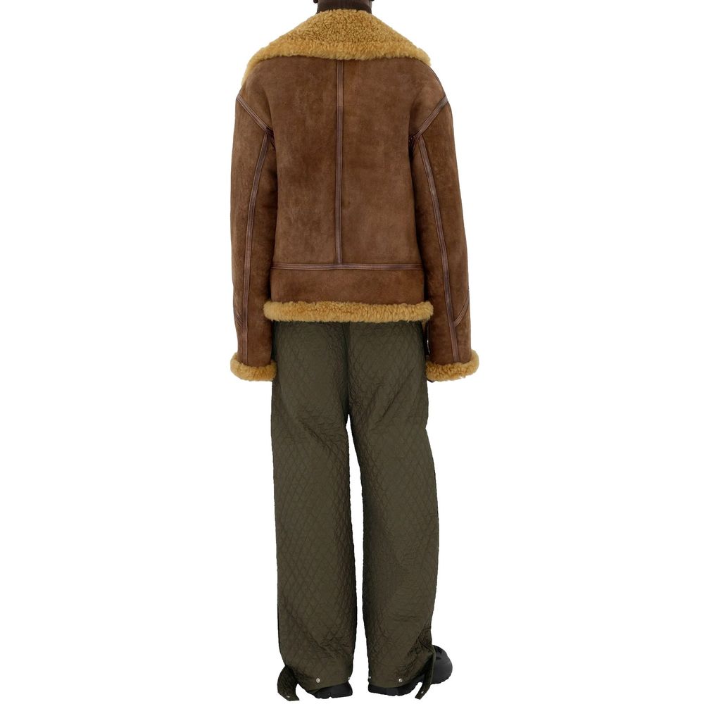 Burberry Bicolor Polyamide Casual Pants Burberry