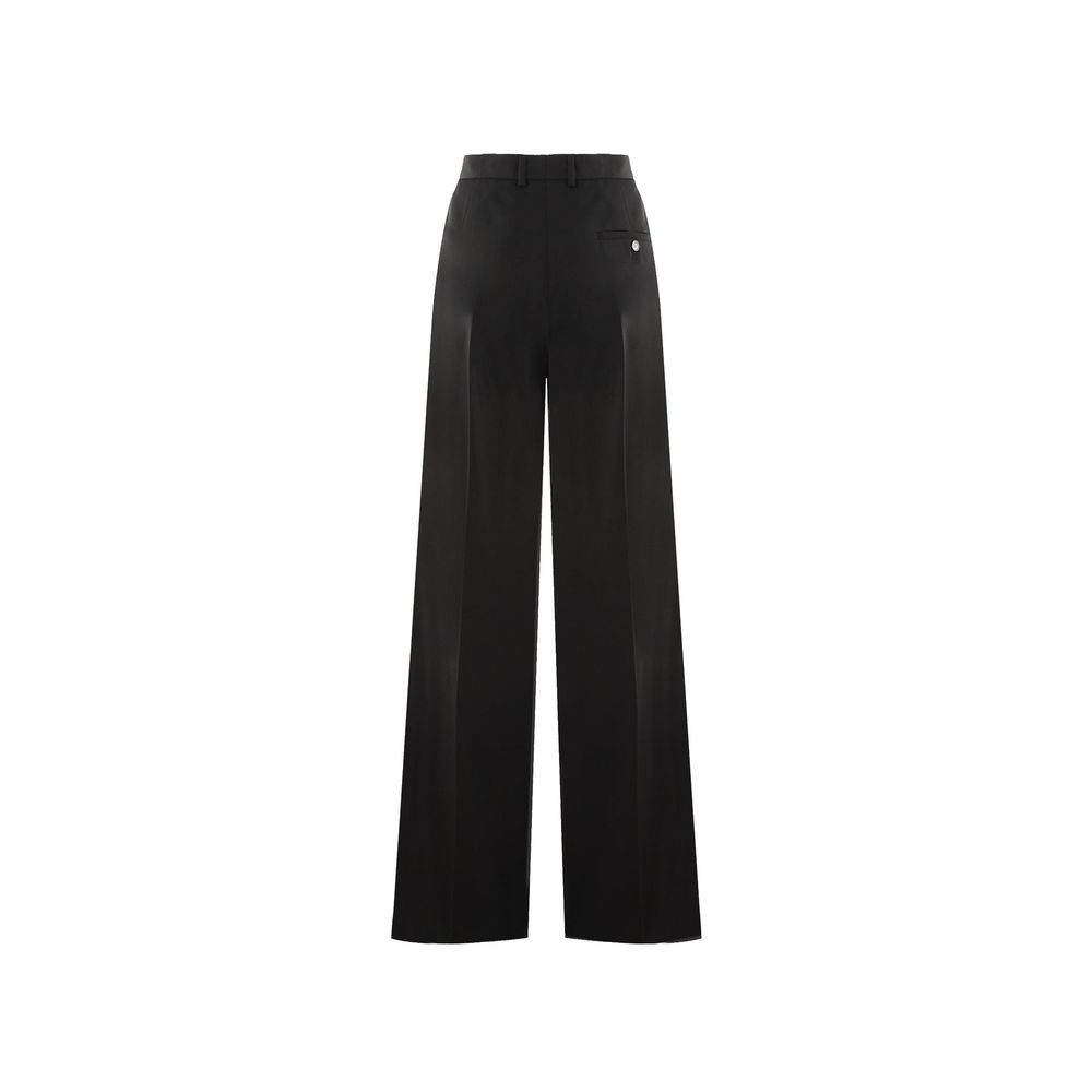 Balenciaga Black Wool Flared Pants Balenciaga