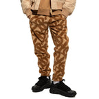 Burberry Brown Polyester Casual Pants Burberry