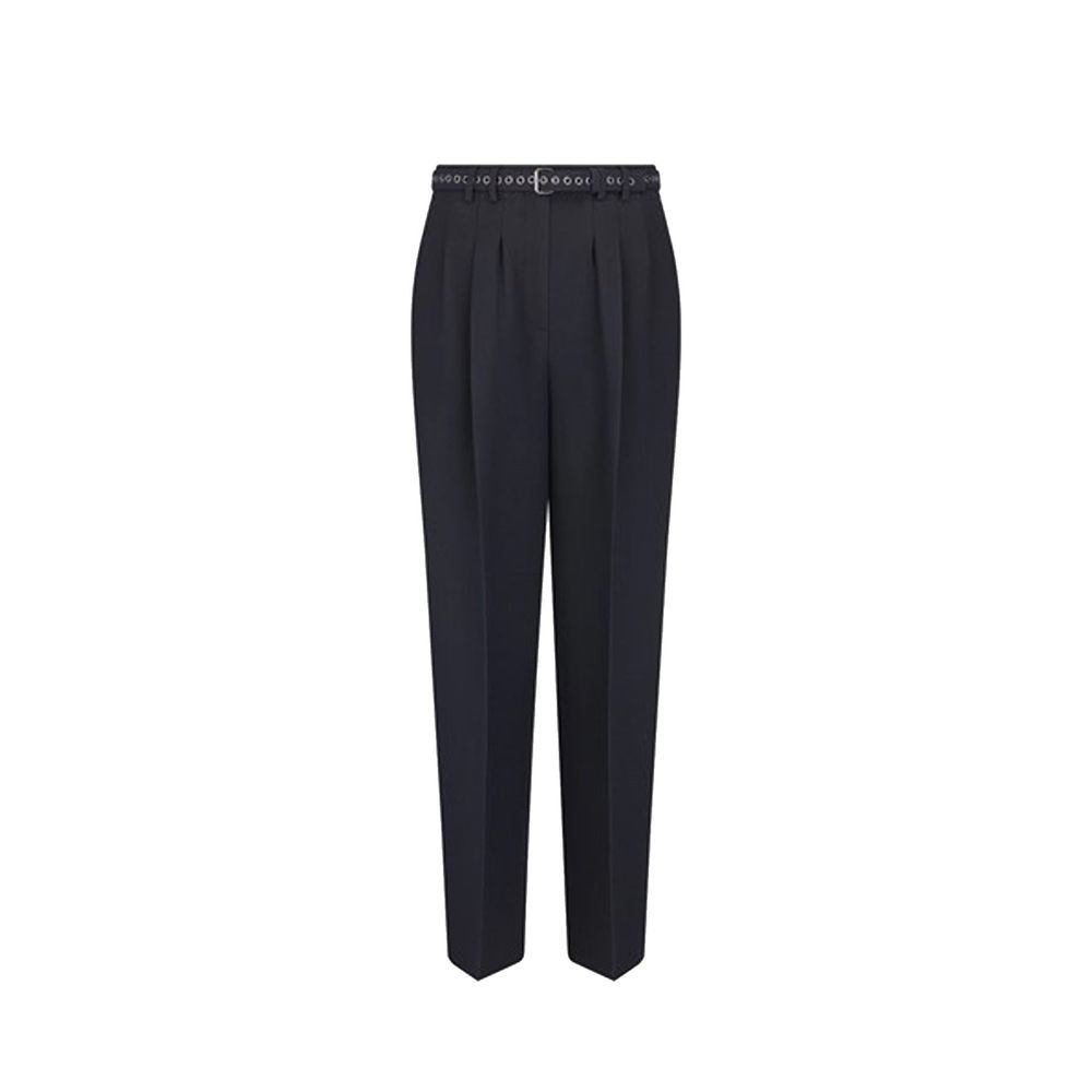 Dior Black Wool Casual Pants Dior