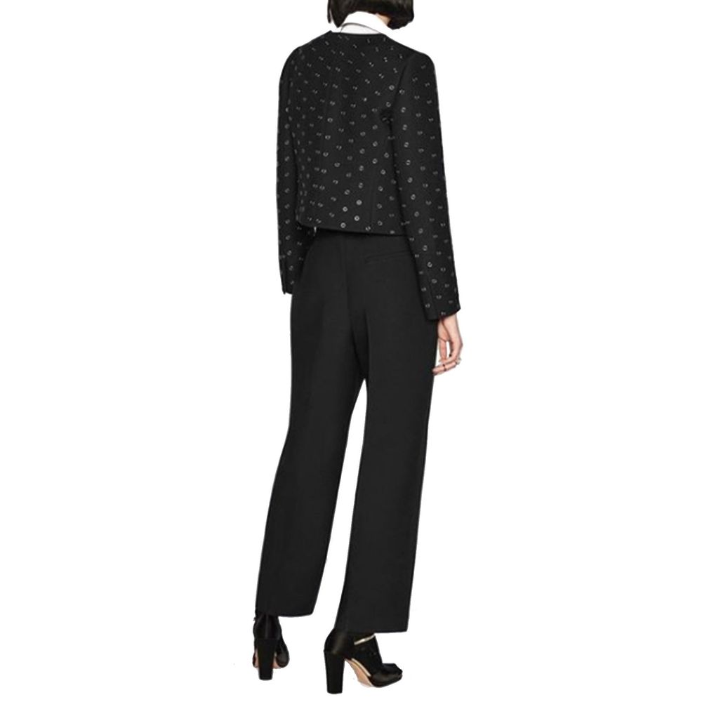 Dior Black Wool Casual Pants Dior