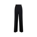 Prada Black Mohair Casual Pants Prada