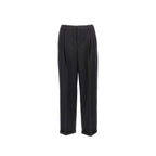 Saint Laurent Black Cashmere Casual Pants Saint Laurent