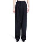 Saint Laurent Black Cashmere Casual Pants Saint Laurent