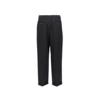 Saint Laurent Black Cashmere Casual Pants Saint Laurent