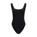 Burberry Black Polyamide One-Piece Swimsuit Burberry