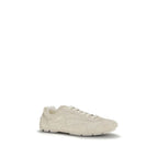 Prada Beige Calf Leather Bos Taurus Sneakers Prada