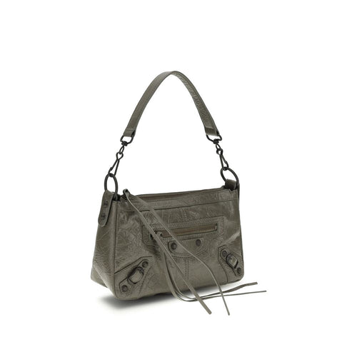 Balenciaga Bicolor Lamb Ovis Aries Aries Shoulder Bag Balenciaga