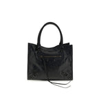 Balenciaga Black Lamb Ovis Aries Aries Shoulder Bag Balenciaga