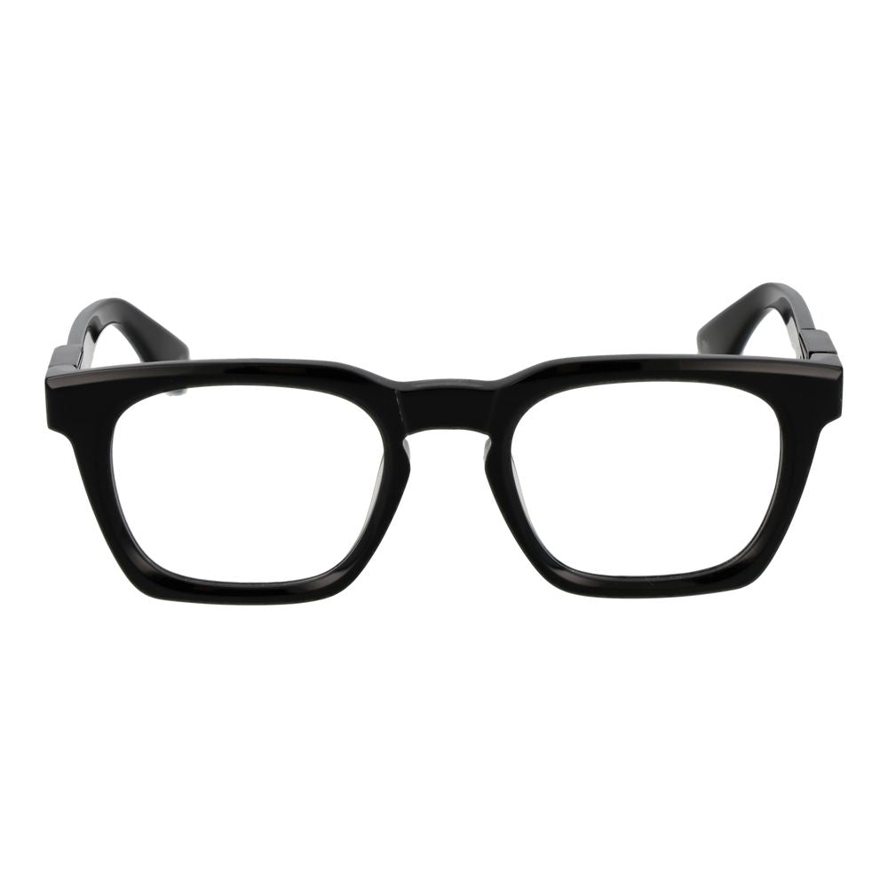 Police Black Cellulose Acetate Glasses (Frames) Police