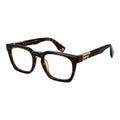 Police Brown Cellulose Acetate Glasses (Frames) Police