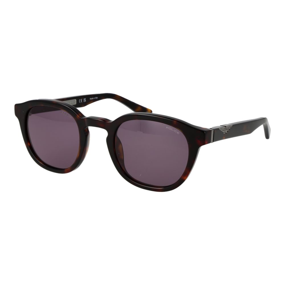 Police Brown Cellulose Acetate Sunglasses Police