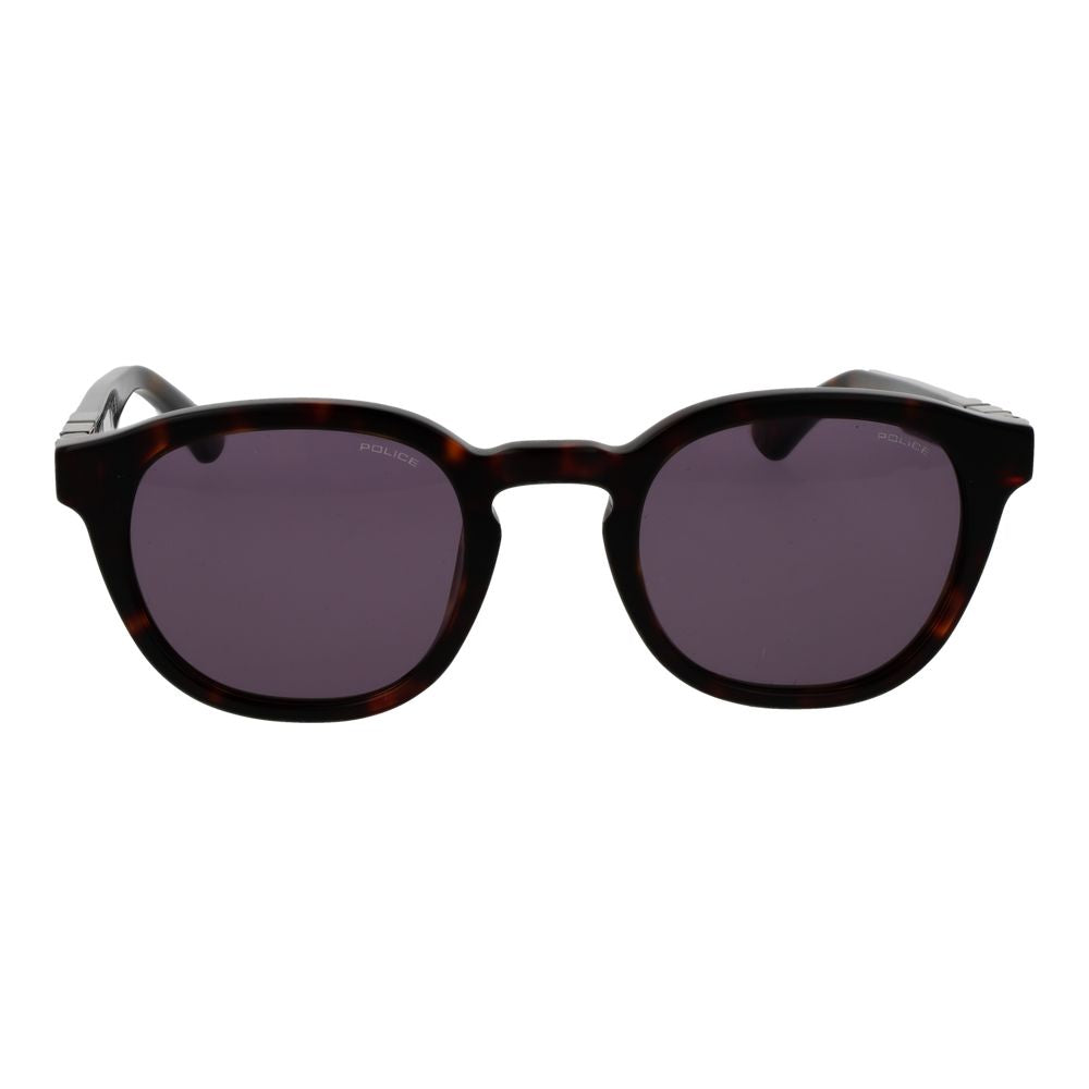 Police Brown Cellulose Acetate Sunglasses Police