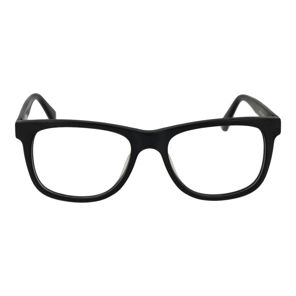 Police Black Cellulose Acetate Glasses (Frames) Police