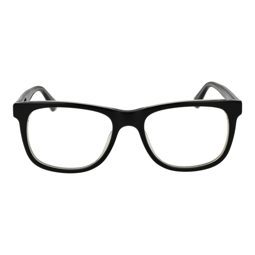 Police Black Cellulose Acetate Glasses (Frames) Police