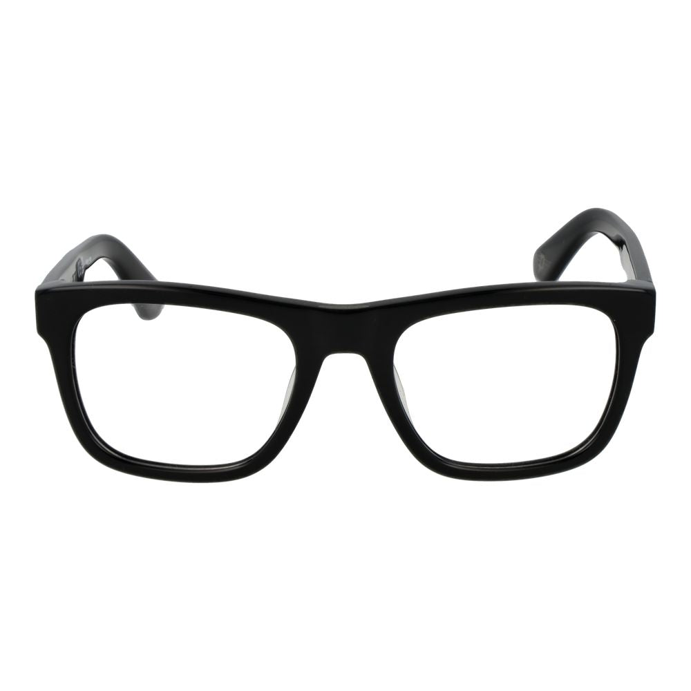 Police Black Cellulose Acetate Glasses (Frames) Police