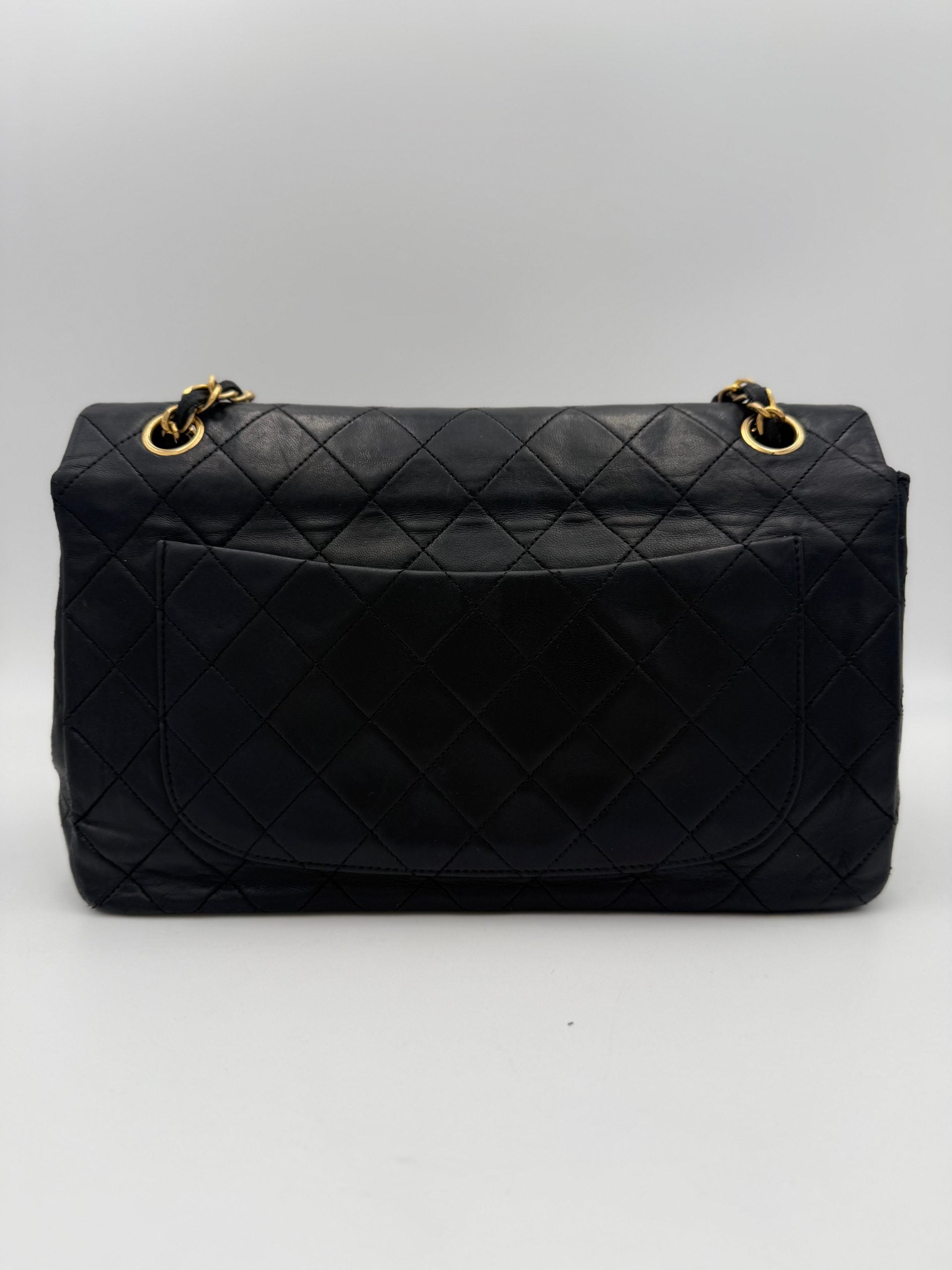 Chanel CHANEL Timeless Classic with Removable Pouch Handbag Chanel