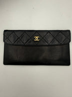 Chanel CHANEL Timeless Classic with Removable Pouch Handbag Chanel