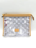 Louis Vuitton LOUIS VUITTON Monogram Transparent Pochette Louis Vuitton