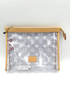 Louis Vuitton LOUIS VUITTON Monogram Transparent Pochette Louis Vuitton