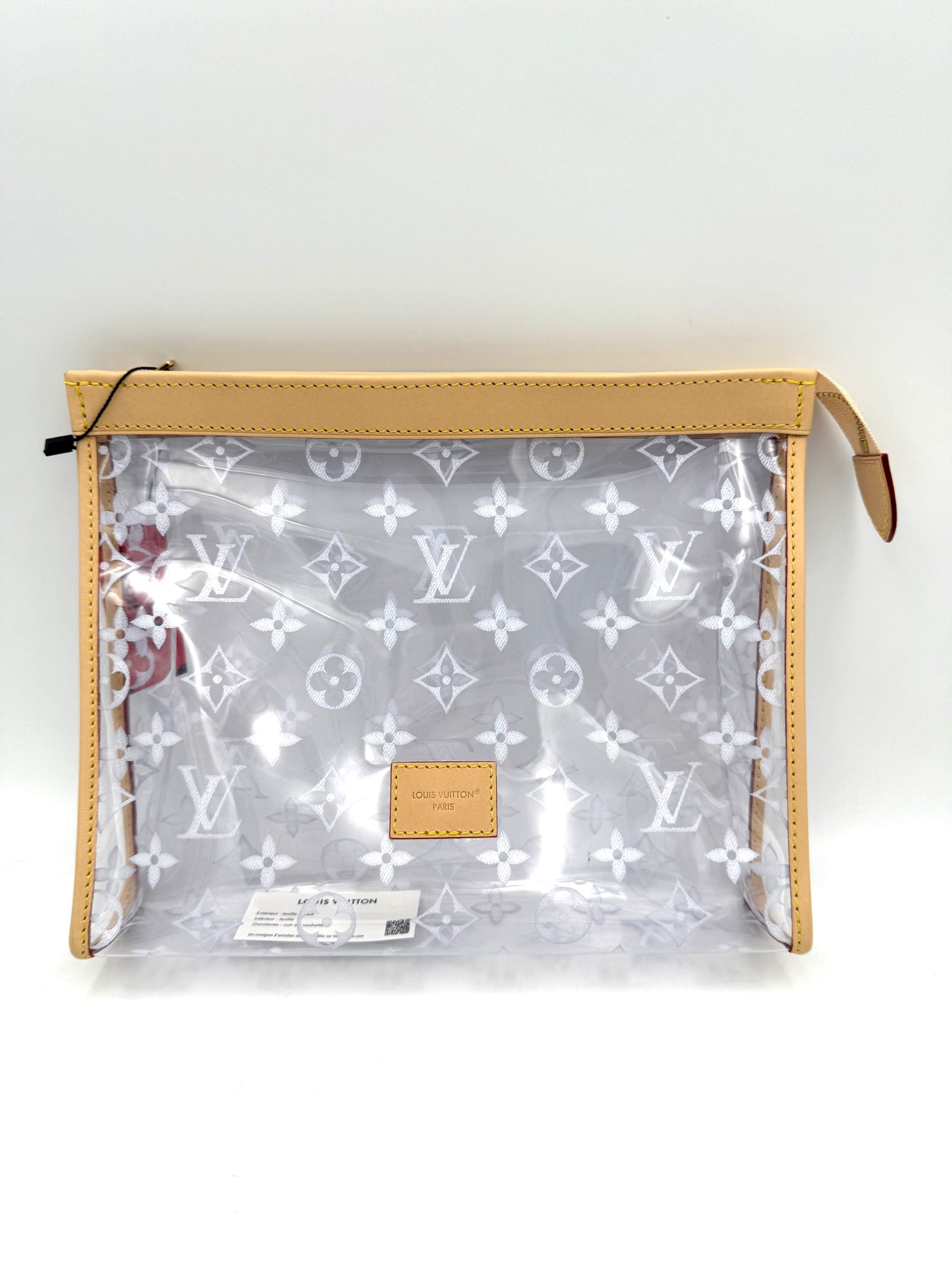Louis Vuitton LOUIS VUITTON Monogram Transparent Pochette Louis Vuitton