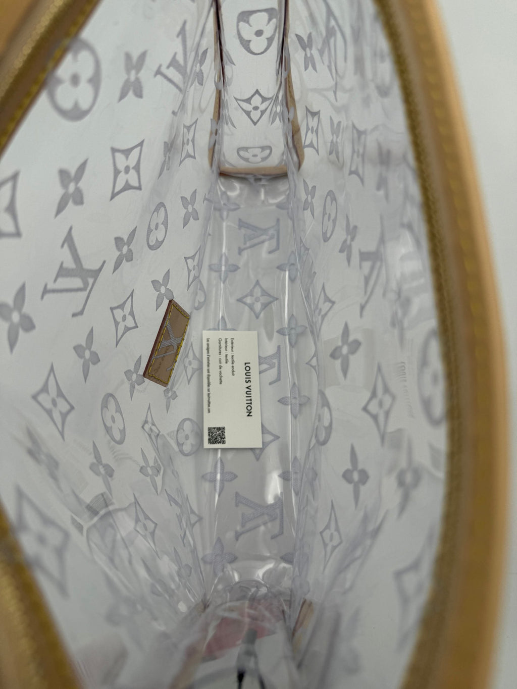 Louis Vuitton LOUIS VUITTON Monogram Transparent Pochette Louis Vuitton