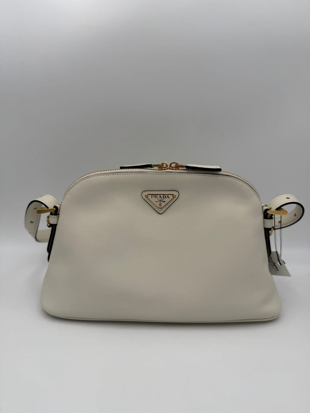 Prada PRADA Bauletto BOWLING in Leather Handbag Prada