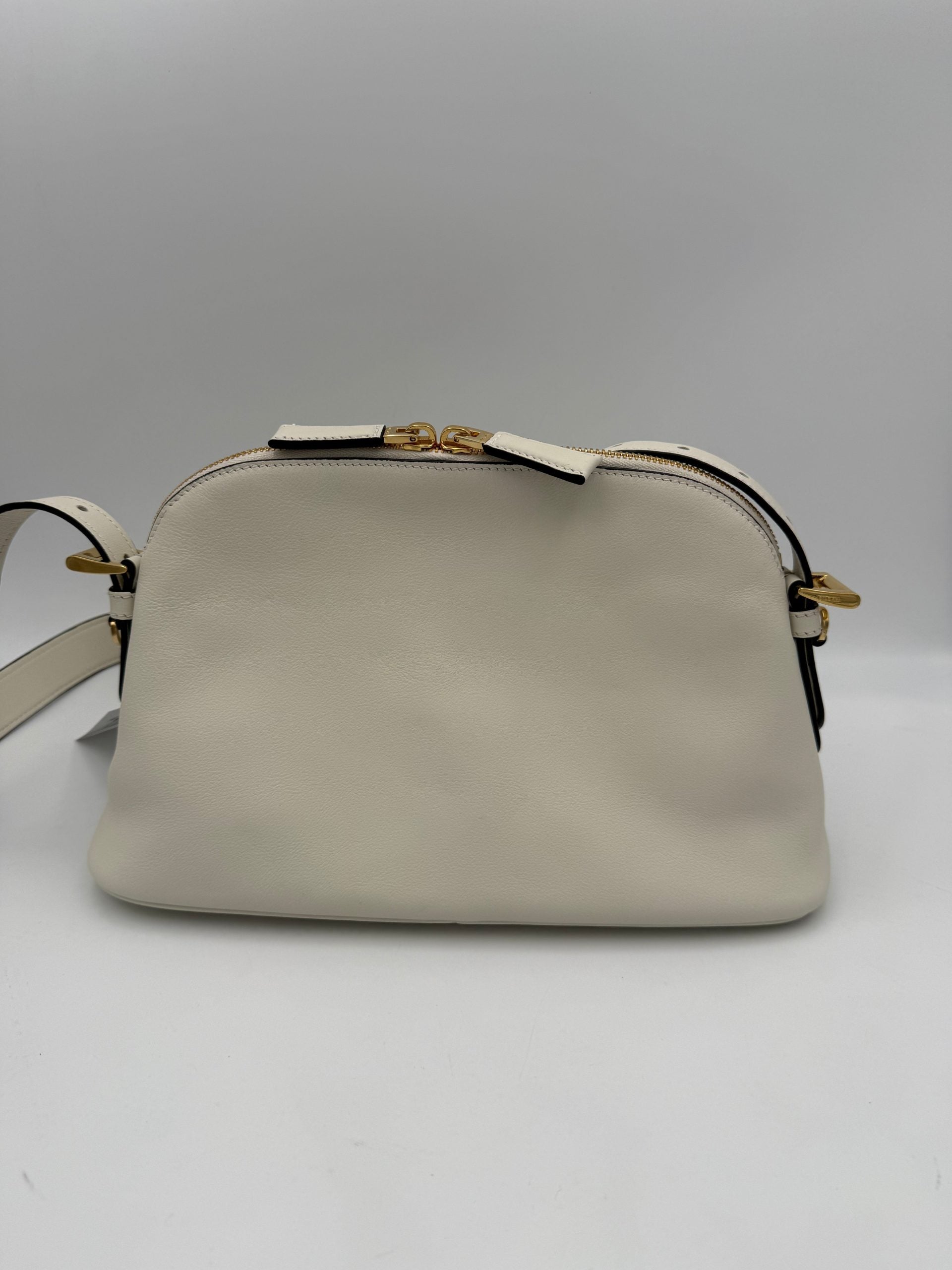 Prada PRADA Bauletto BOWLING in Leather Handbag Prada