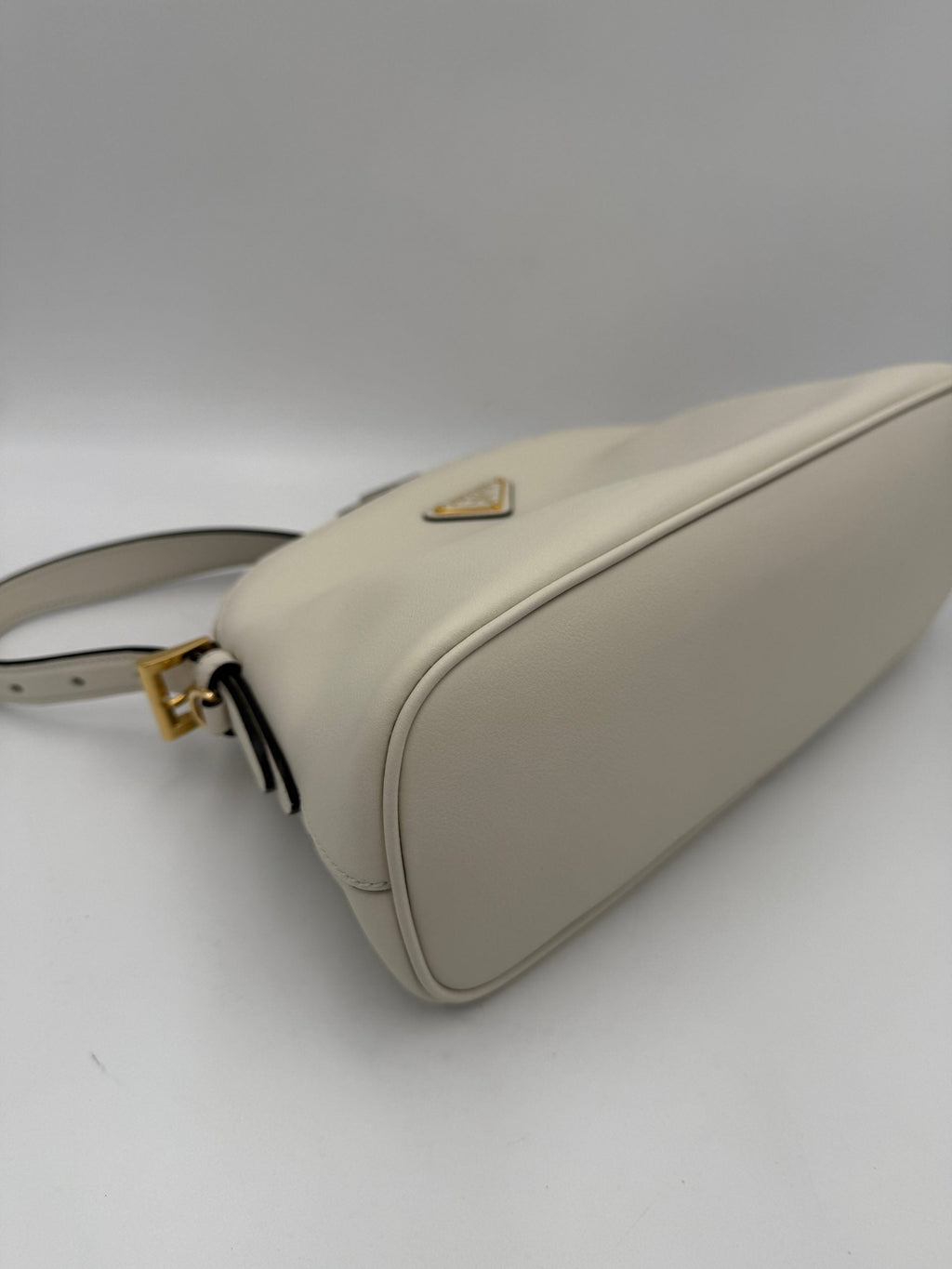 Prada PRADA Bauletto BOWLING in Leather Handbag Prada