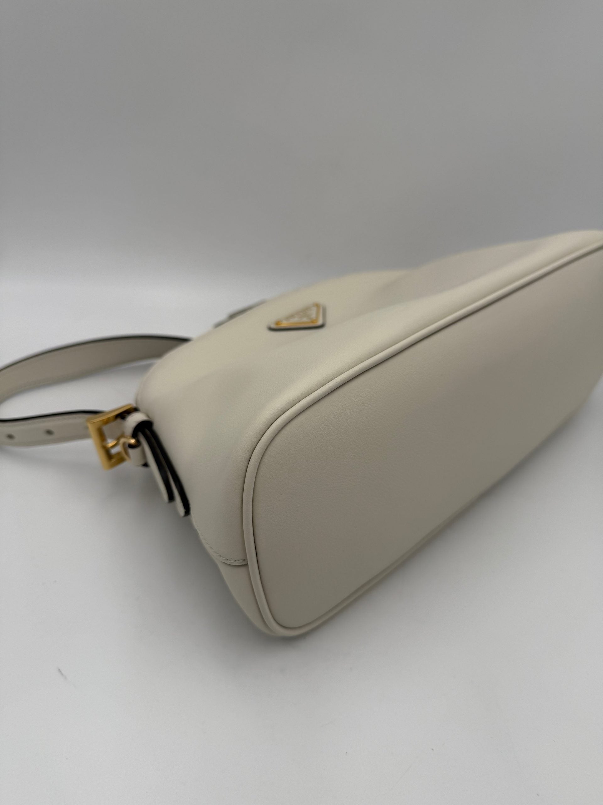 Prada PRADA Bauletto BOWLING in Leather Handbag Prada