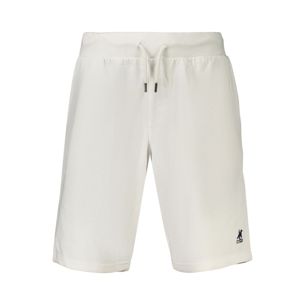 U.S. Grand White Cotton Men's Pants U.S. Grand