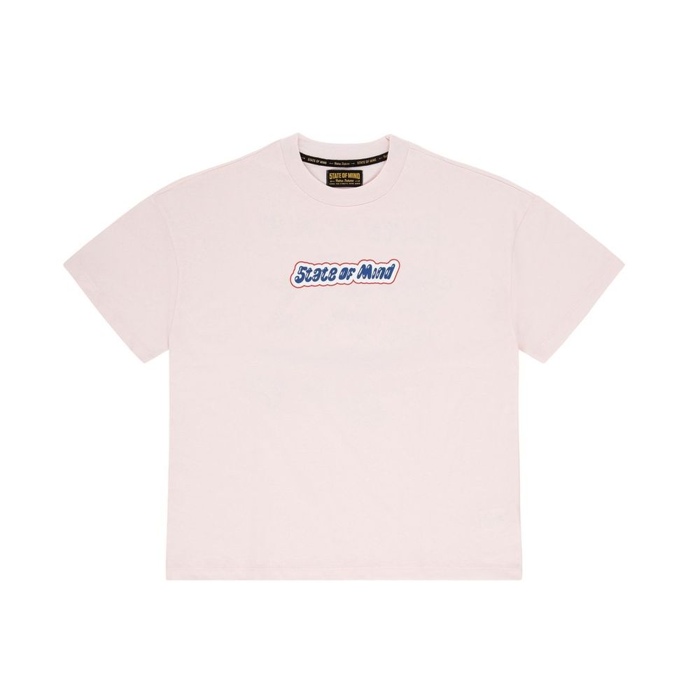 5TATE OF MIND Pink Cotton T-Shirt 5TATE OF MIND