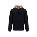 Burberry Black Cotton Sweatshirt Burberry