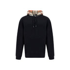 Burberry Black Cotton Sweatshirt Burberry