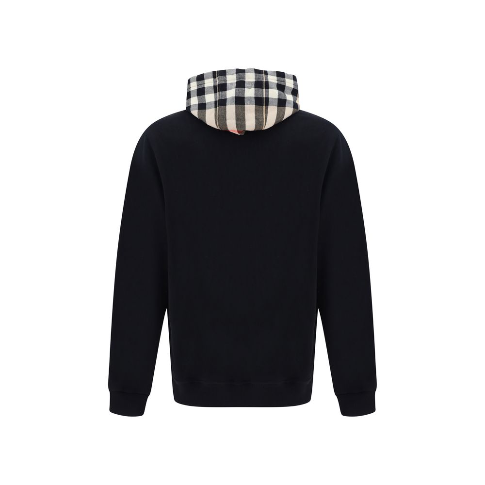 Burberry Black Cotton Sweatshirt Burberry