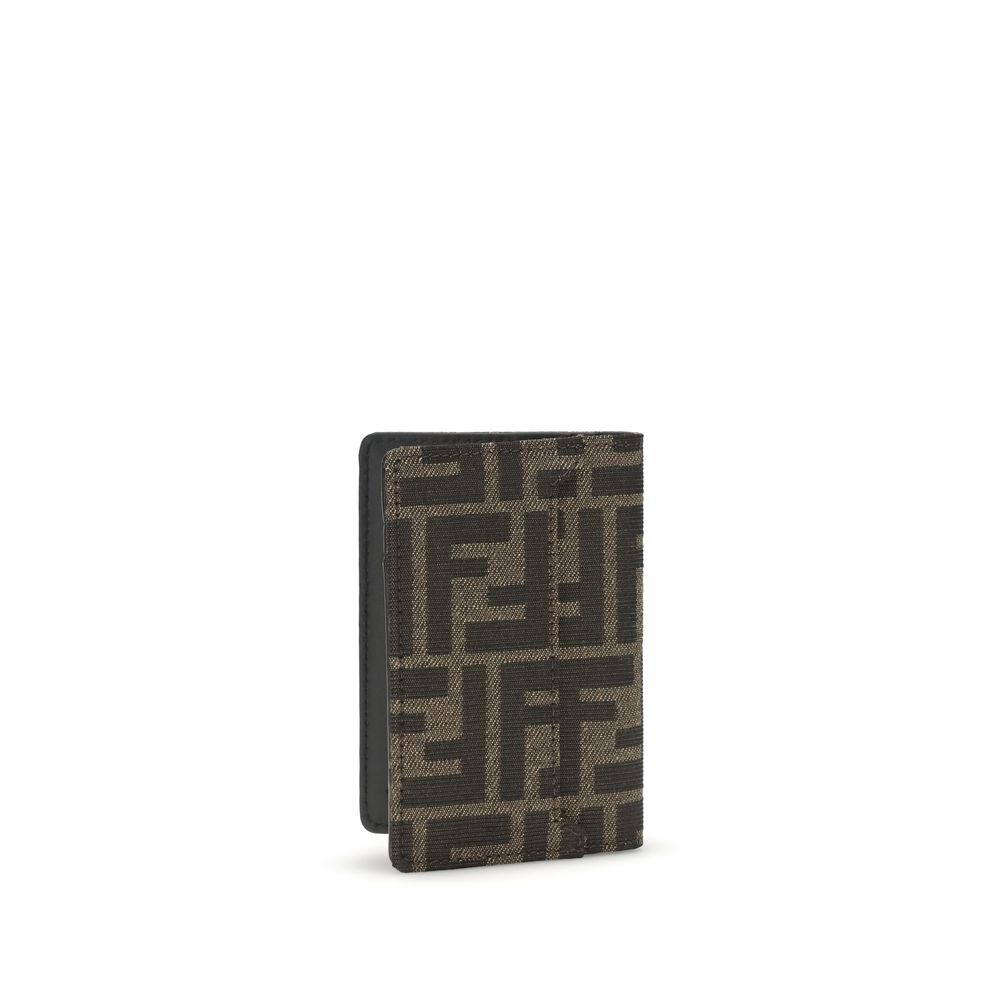 Fendi Brown Calf Leather Bos Taurus Wallet Fendi