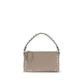 Valentino Garavani Multicolor Calf Leather Bos Taurus Shoulder Bag Valentino Garavani